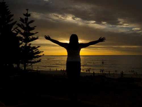 silhouette cottesloe perth