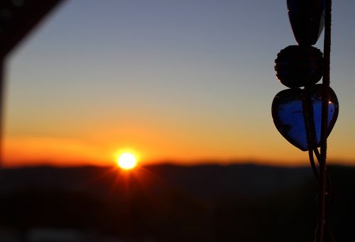 silhouette horizon nature