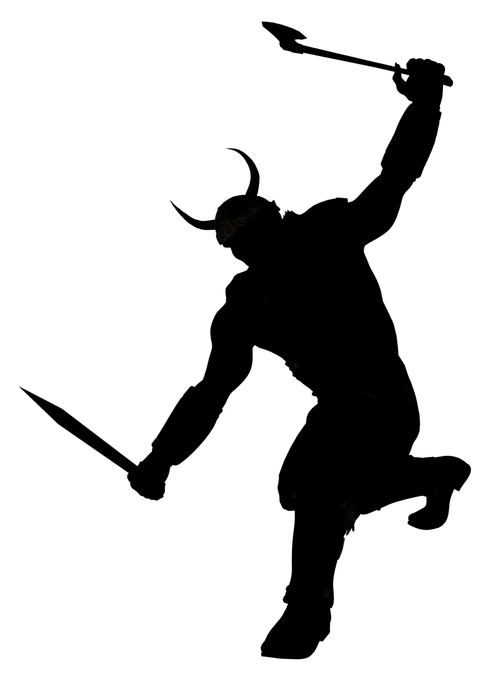 silhouette  ork  fighter