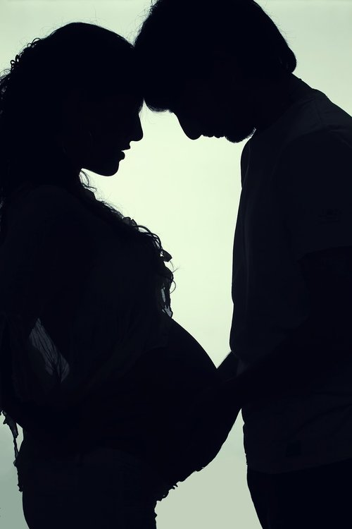 silhouette  pregnancy  pregnant