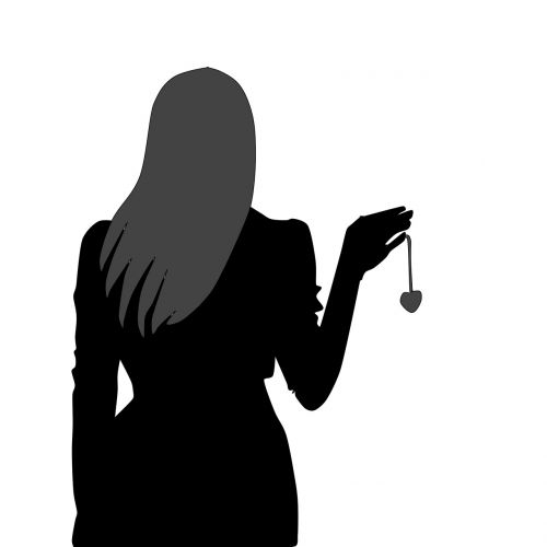 silhouette woman illustration