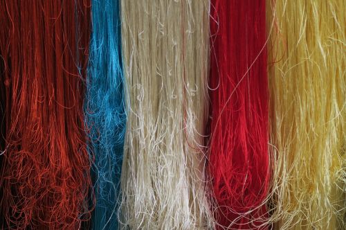 silk yarn silk weaving