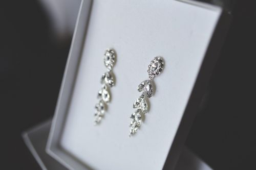 silver earrings jewellery