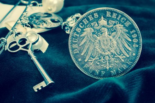 silver coin mark german