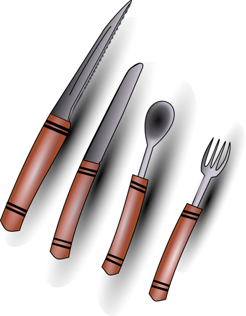 silverware cutlery fork