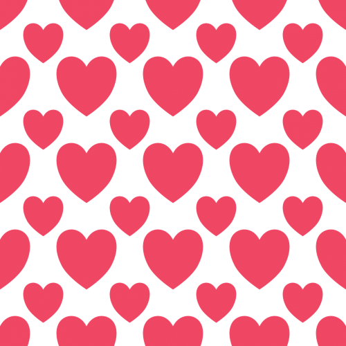 simple hearts valentin