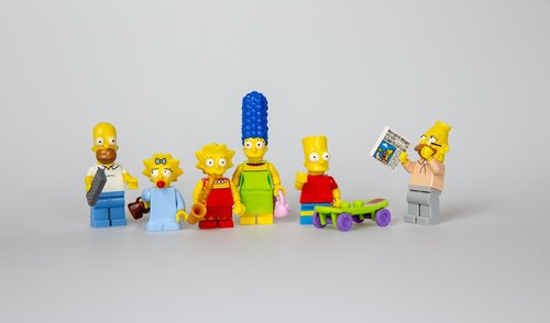 simpsons  lego  family