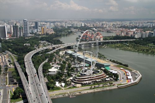 singapore flyer architecture