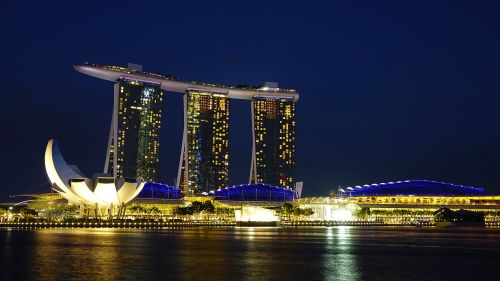 singapore marina bay sands landmark