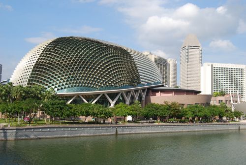 singapore city center town