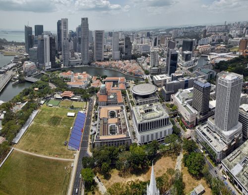singapore cityscape architecture