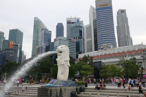 singapore merlion city