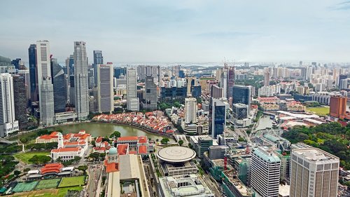 singapore  singapore river  architecture