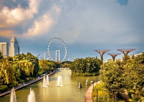 singapore  city  modern