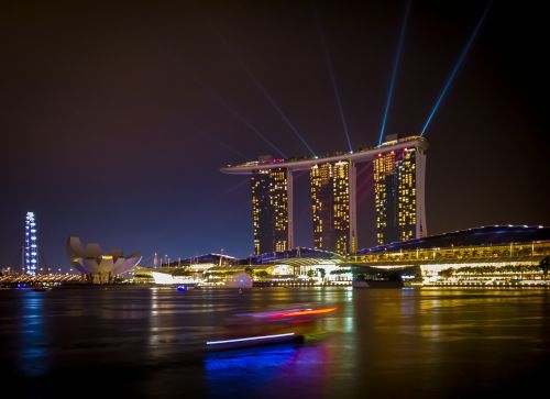 singapore singapore river skyline