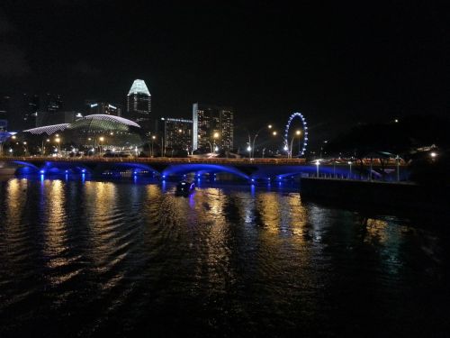 singapore water night