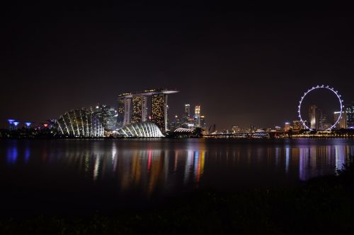 singapore river garden by the bay landscape