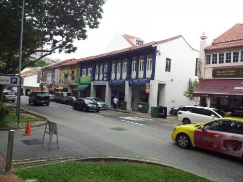 Singapore Street View Old Building