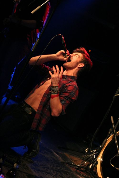 singer musician microphone