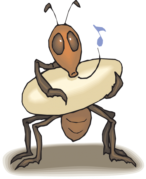 singing ant egg