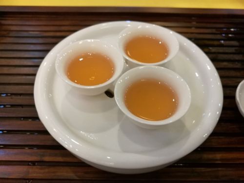 single clump tea chaozhou gongfu tea oolong tea