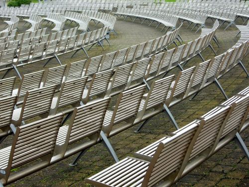 sit rows of seats auditorium