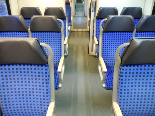 sit seats train