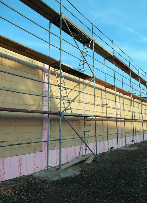 site scaffolding construction