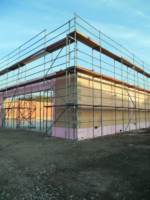 site scaffolding construction