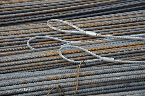 site  steel for construction  building material