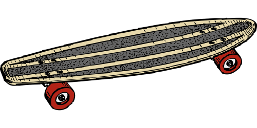skateboard board wheeled
