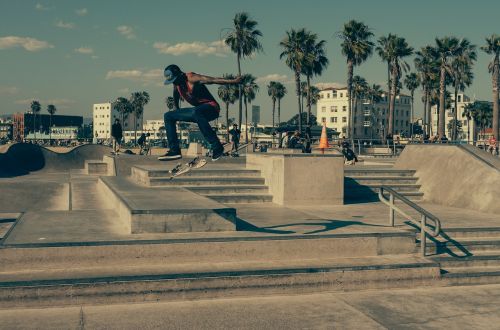 skateboard boarder urban