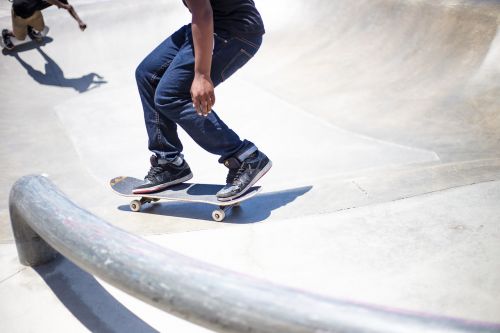 skateboarding park sport