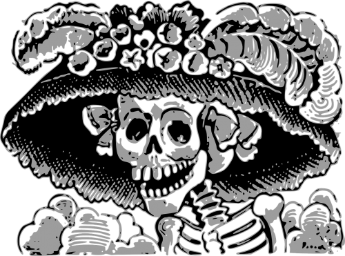 skeleton dead death's head