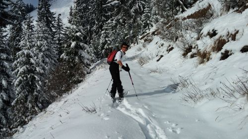 ski mountain aravis