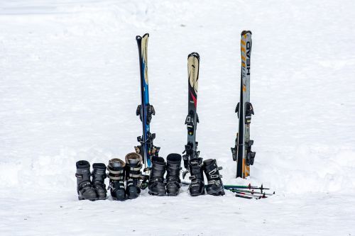 ski ski boots equipment