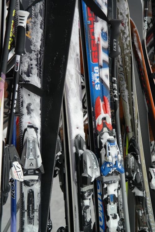 ski ski equipment ski poles