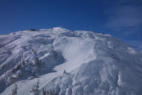 ski area arlberg winter