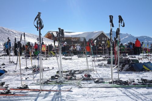 ski area arlberg ulmer hütte