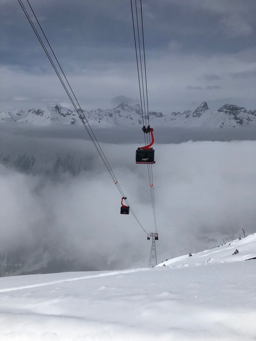 ski holiday  gondola  mountains