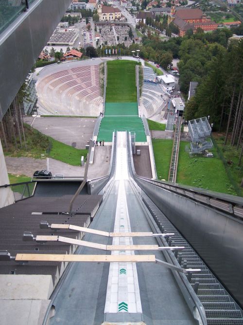 ski-jump ski jumping hill sports venue