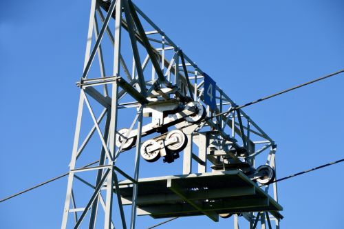 ski lift construction wheels