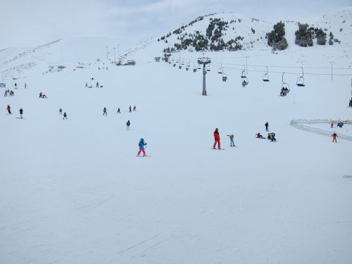 ski piste winter snow