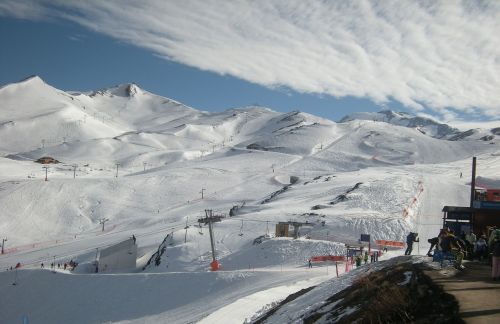 ski resort ski winter sports