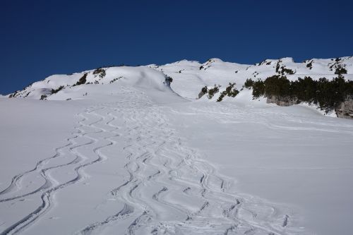 backcountry skiiing ski tour