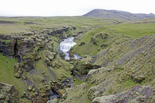 skógá river iceland waterfall