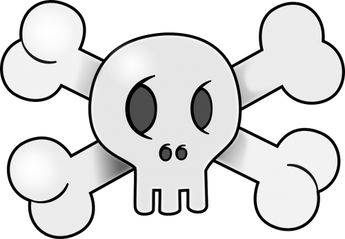 skull bones danger