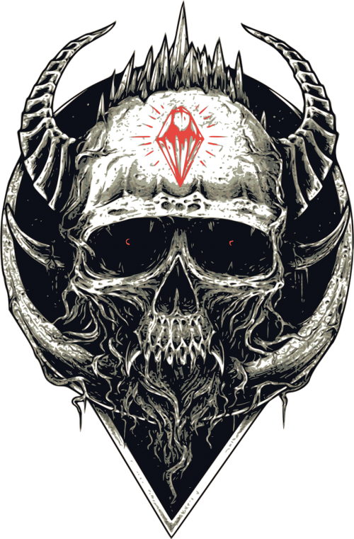 skull death skeleton