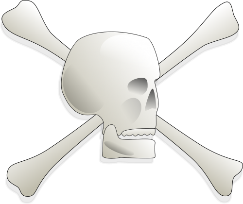 skull bones poison