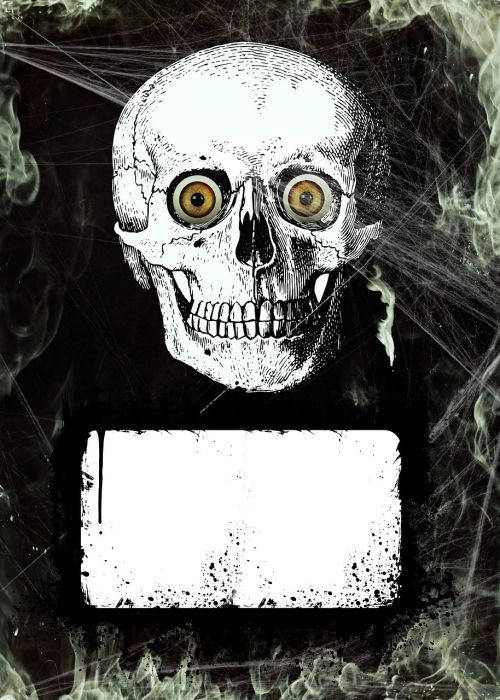 skull eyes halloween